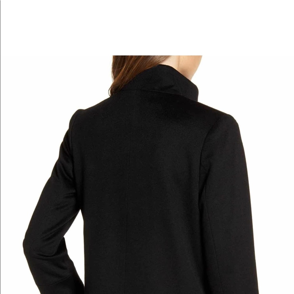 FLEURETTE Stand Collar Wool Car Coat - Picture 3 of 15